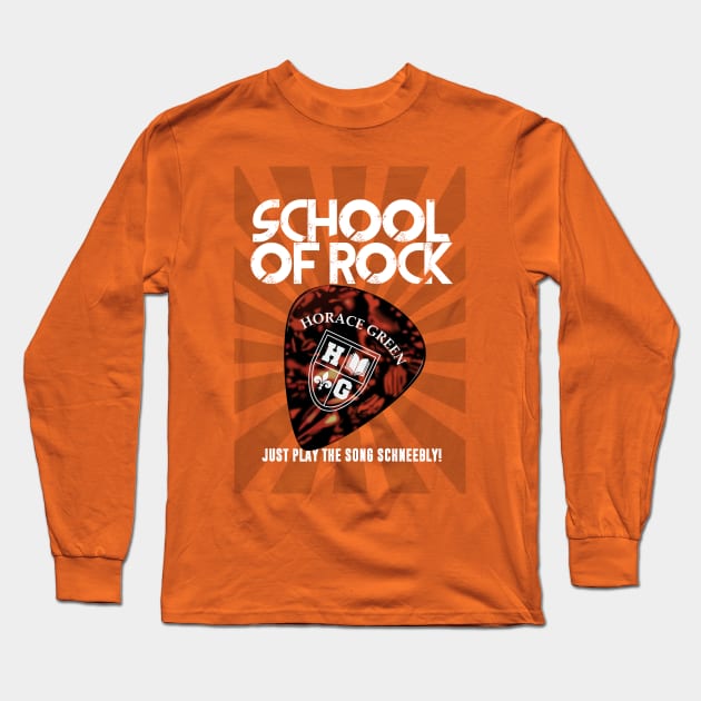 School of Rock - Alternative Movie Poster Long Sleeve T-Shirt by MoviePosterBoy